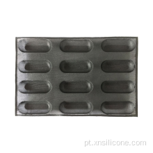 Molde de pão de silicone antiaderente limpo e fácil